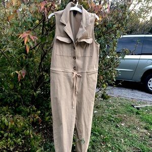 Wild Fable Beige Jumpsuit